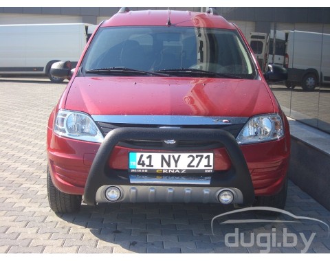 Кенгурятник "Lena" для Logan MCV.